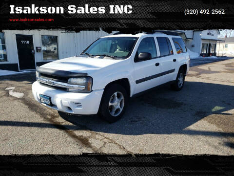 2005 Chevrolet TrailBlazer EXT for sale at Isakson Sales INC in Waite Park MN