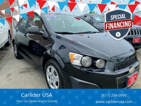 2016 Chevrolet Sonic for sale at Carlider USA in Everett MA