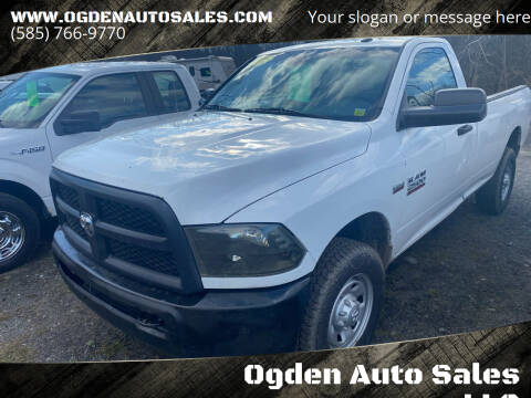 2016 RAM 2500 for sale at Ogden Auto Sales LLC in Spencerport NY