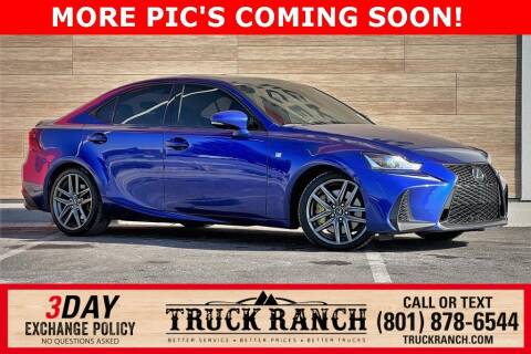 2018 Lexus IS 300 for sale at Truck Ranch in American Fork UT