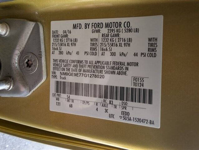 2016 Ford Transit Connect XL