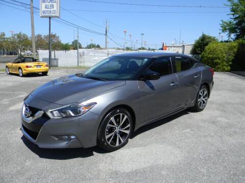 2017 Nissan Maxima for sale at MITCHELL ALLEN MOTOR CO in Montgomery AL