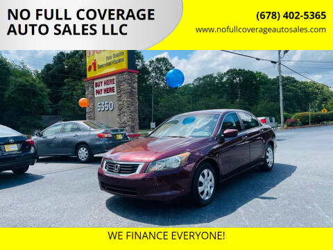 2009 Honda Accord for sale at NO FULL COVERAGE AUTO SALES LLC in Austell GA