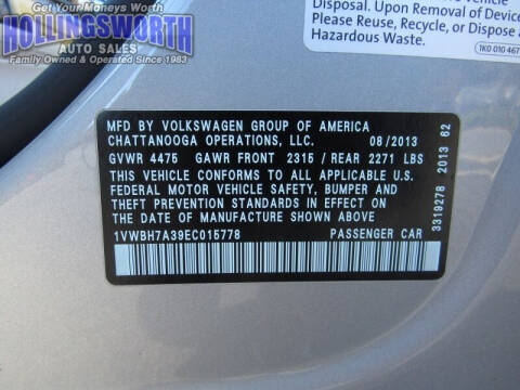 2014 Volkswagen Passat