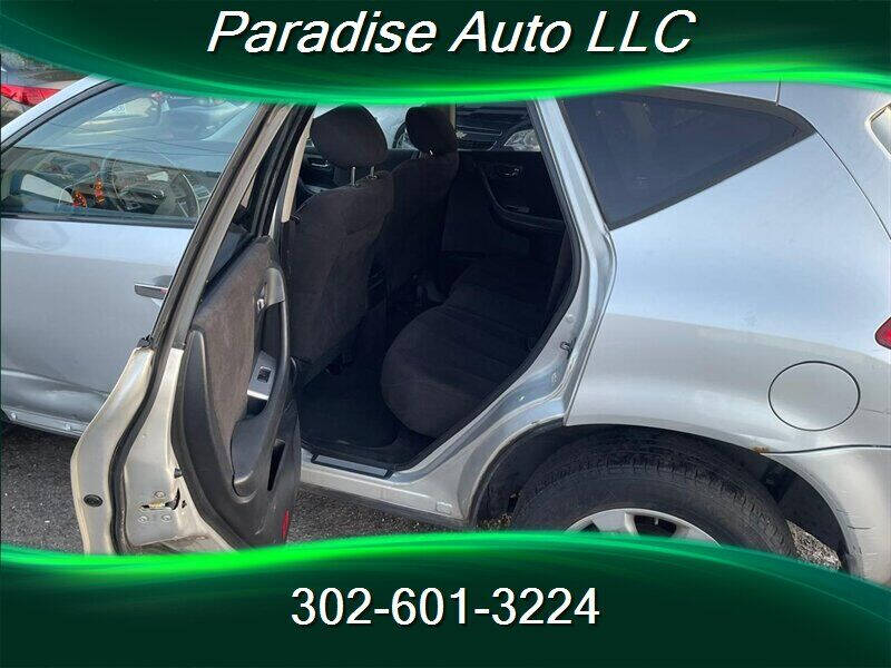 2007 Nissan Murano for sale at Paradise Auto in Wilmington, DE