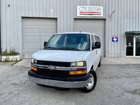 2013 Chevrolet Express Passenger for sale at CTN MOTORS in Houston TX