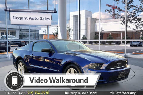 2013 Ford Mustang for sale at Elegant Auto Sales in Rancho Cordova CA