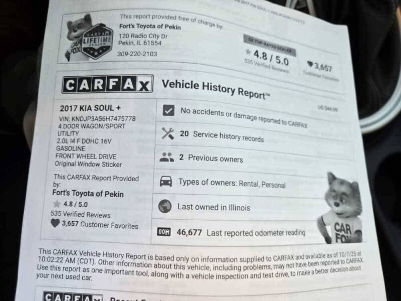 2017 Kia Soul +