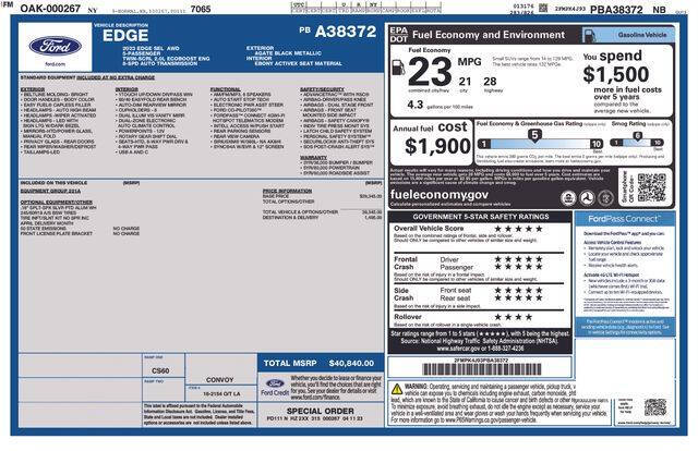 2023 Ford Edge SEL