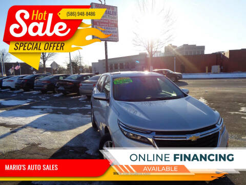 2022 Chevrolet Equinox for sale at MARIO'S AUTO SALES in Mount Clemens MI