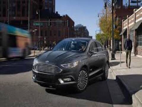 2017 Ford Fusion for sale at Credit Connection Sales in Fort Worth TX