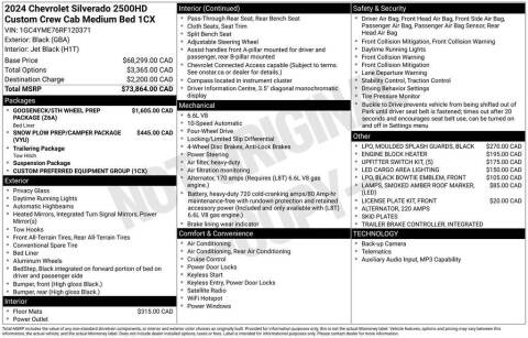 2024 Chevrolet Silverado 2500HD