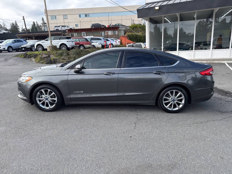 Used 2017 Ford Fusion Hybrid S with VIN 3FA6P0UU4HR217572 for sale in Edmonds, WA