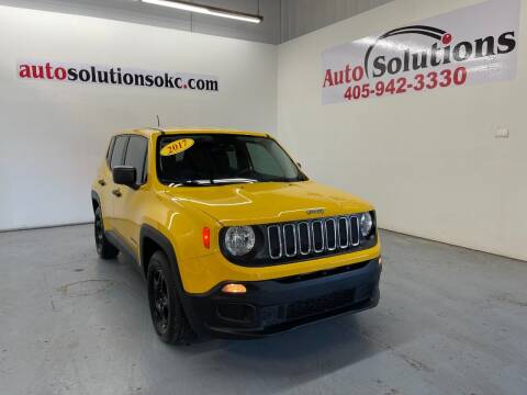 2017 Jeep Renegade for sale at Auto Solutions in Warr Acres OK