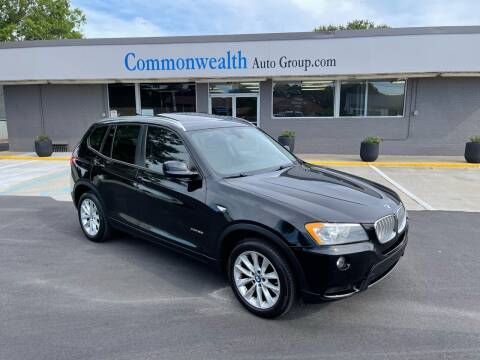 2014 BMW X3 for sale at Commonwealth Auto Group in Virginia Beach VA