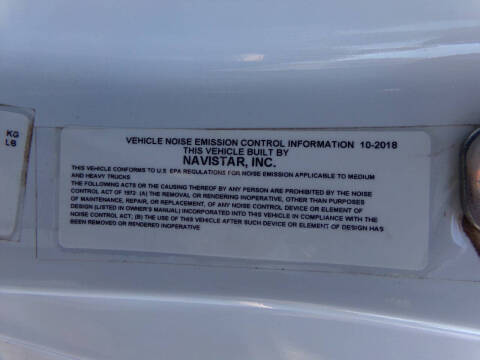 2019 International CV515