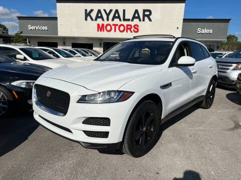 2017 Jaguar F-PACE for sale at KAYALAR MOTORS in Houston TX