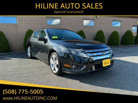2012 Ford Fusion for sale at HILINE AUTO SALES in Hyannis MA