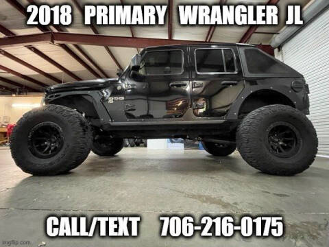 2018 Jeep Wrangler Unlimited for sale at PRIMARY AUTO GROUP Jeep Wrangler Hummer Argo Sherp in Dawsonville GA