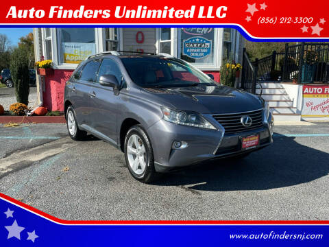 2015 Lexus RX 350 for sale at Auto Finders Unlimited LLC in Vineland NJ