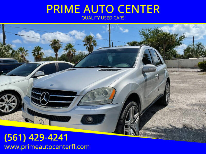 2006 Mercedes-Benz M-Class for sale at PRIME AUTO CENTER in Palm Springs FL