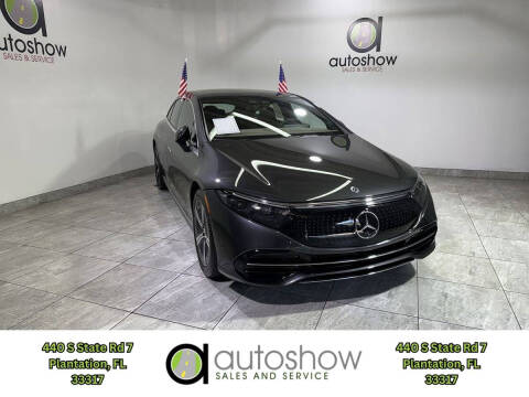 2022 Mercedes-Benz EQS for sale at AUTOSHOW SALES & SERVICE in Plantation FL