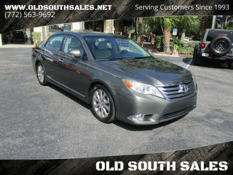 2011 Toyota Avalon for sale at OLD SOUTH SALES in Vero Beach FL