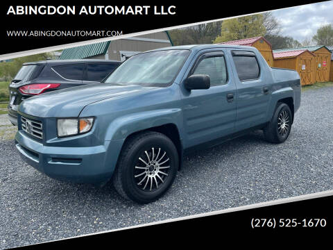 2006 Honda Ridgeline for sale at ABINGDON AUTOMART LLC in Abingdon VA