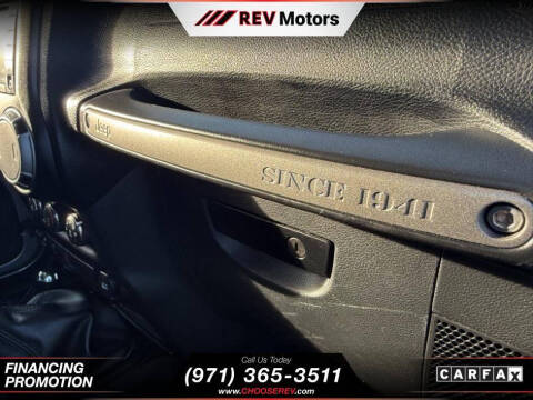 2016 Jeep Wrangler Unlimited