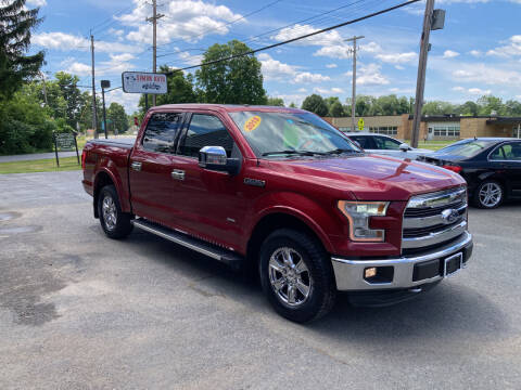 2015 Ford F-150 for sale at JERRY SIMON AUTO SALES in Cambridge NY