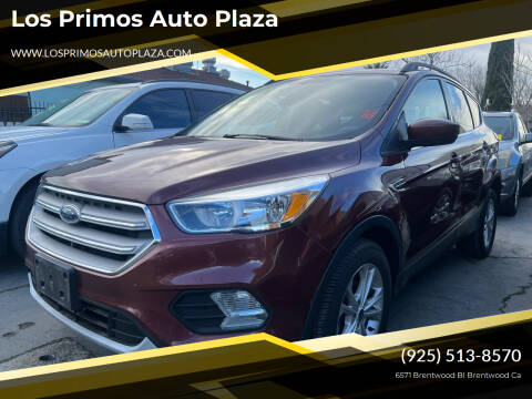 2018 Ford Escape for sale at Los Primos Auto Plaza in Brentwood CA