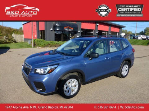 2020 Subaru Forester for sale at B&D Auto Sales Inc in Grand Rapids MI