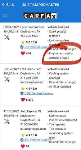 2017 RAM ProMaster 3500 159 WB