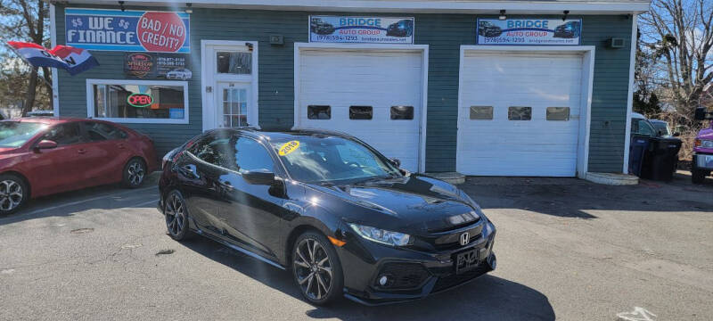 2019 Honda Civic for sale at Bridge Auto Group Corp in Salem MA