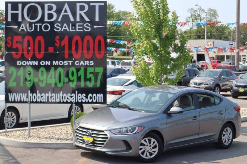 2017 Hyundai Elantra for sale at Hobart Auto Sales in Hobart IN