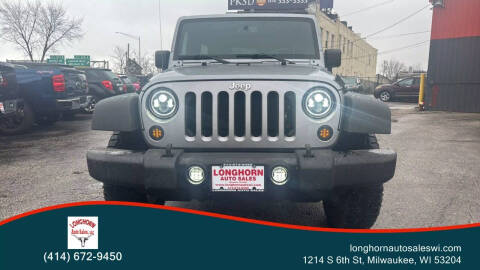 2016 Jeep Wrangler Unlimited for sale at AUTOPLEX OF MILWAUKEE - North Autoplex in Milwaukee WI