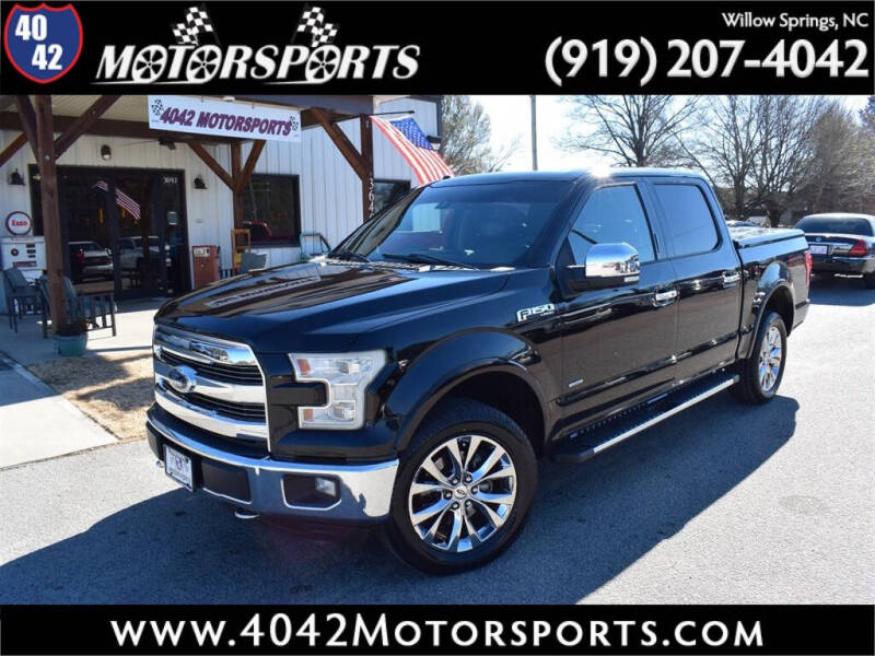 2016 Ford F-150 for sale at 4042 Motorsports in Willow Spring NC