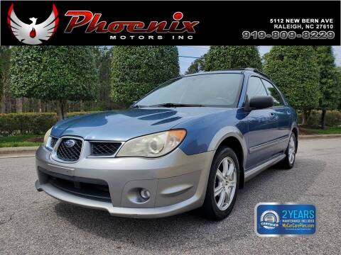 2007 Subaru Impreza for sale at Phoenix Motors Inc in Raleigh NC