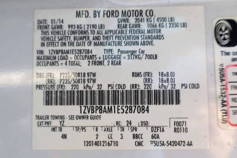 2014 Ford Mustang V6 Premium