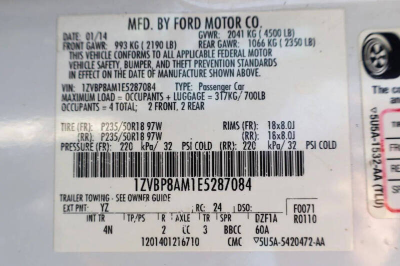 2014 Ford Mustang V6 Premium
