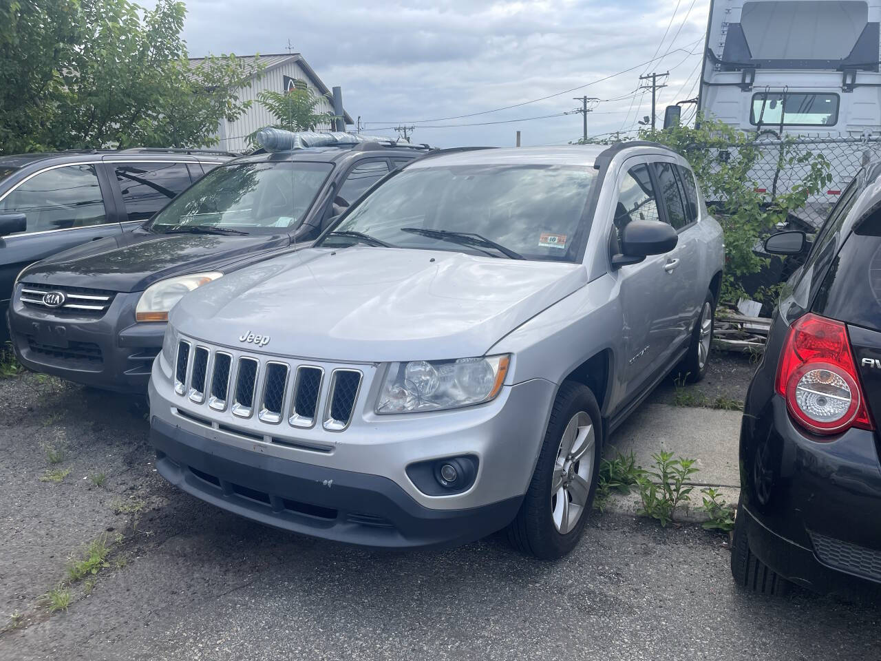 Silver 2011 Jeep Compass Sport Sport 4dr SUV 1