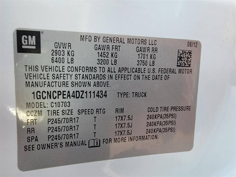 2013 Chevrolet Silverado 1500 Work Truck