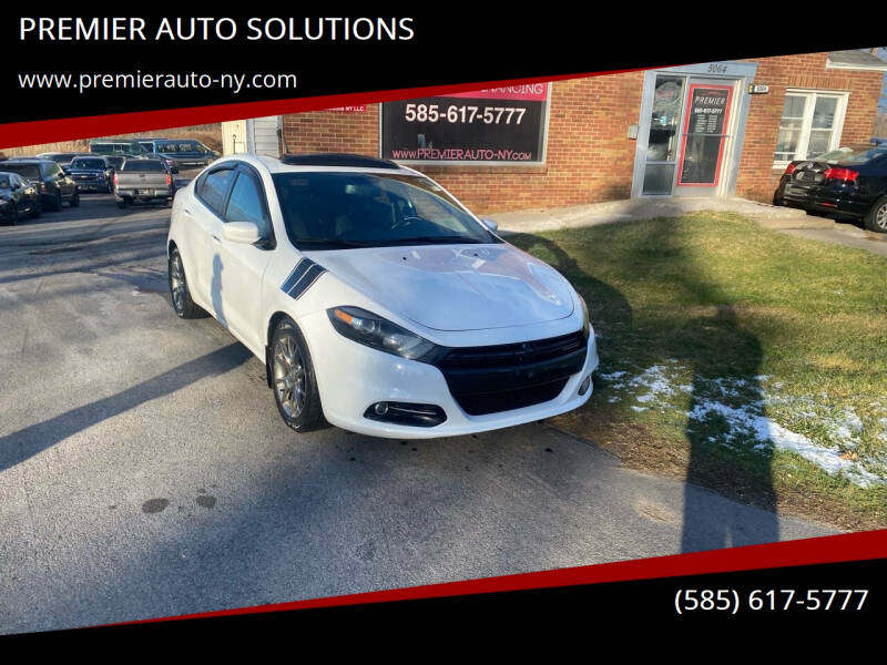 2014 Dodge Dart for sale at PREMIER AUTO SOLUTIONS in Spencerport NY