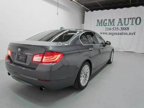 2012 BMW 5 Series for sale at MGM Auto in San Antonio, TX