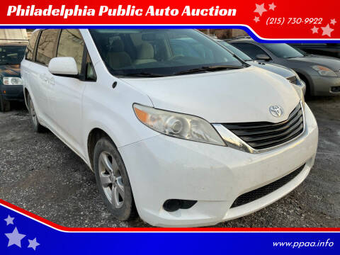 2011 Toyota Sienna for sale at Philadelphia Public Auto Auction in Philadelphia PA