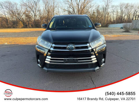 2017 Toyota Highlander Hybrid Limited Platinum