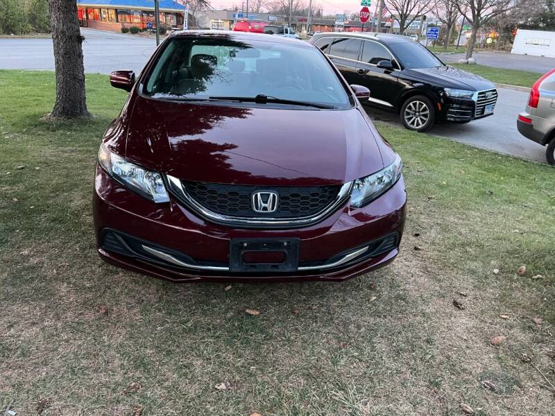 2015 Honda Civic for sale at NORTH CHICAGO MOTORS INC in North Chicago IL
