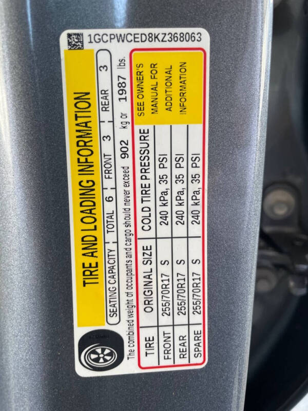 2019 Chevrolet Silverado 1500