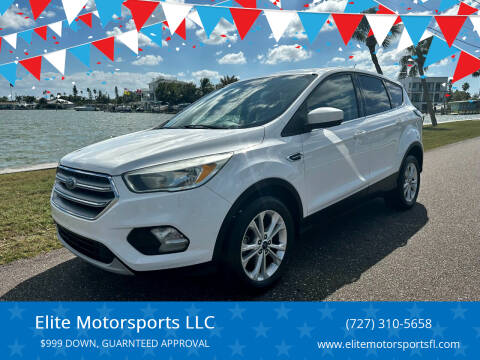 2017 Ford Escape for sale at Elite Motorsports LLC in Saint Petersburg FL