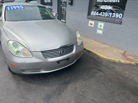 2003 Lexus SC 430 for sale at Auto Credit Connection LLC in Uniontown PA